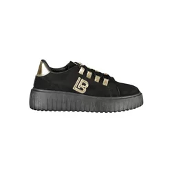 LAURA BIAGIOTTI DAMEN SCHWARZ SNEAKERS SPORTSCHUHE, Größe 36