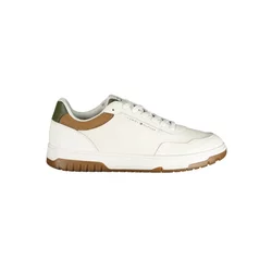 Tommy Hilfiger Herren Weiße Sportschuhe Sneakers FM0FM05629 BI0K4, Größe 40