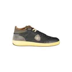 Sportliche Schnürschuhe mit Kontrastdetails und Logo Print, Größe 41