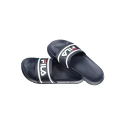 Fila Morro Bay Blaue Logo Pantoletten, Größe 41