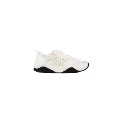 Armani Exchange Damen Sneakers Gold Herbst Winter Schnürschuhe Gummisohle, Größe 35