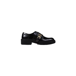 Liu Jo Damen Schnürschuhe Kunstleder Schwarz Herbst Winter, Größe 36