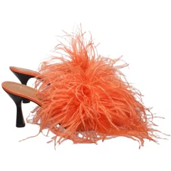 ATP Atelier - Mules - Damen - Größe: 41 - Orange