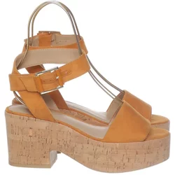 H&M - Keilschuhe - Damen - Größe: 38 - Orange