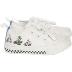 Zara - Canvas Sneaker - Größe: 20 - Weiß