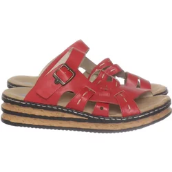 Rieker - Pantoletten - Damen - Größe: 40 - Rot