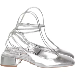 Zara - High Heels - Damen - Größe: 39 - Silber