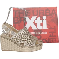 XTI - Keilschuhe - Damen - Größe: 37 - Gold