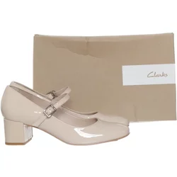 Clarks - High Heels - Damen - Größe: 38 - Beige