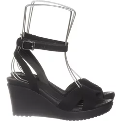 Crocs - Keilschuhe - Damen - Größe: 36 - Schwarz