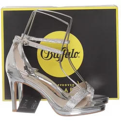 Buffalo - Sandaletten - Damen - Größe: 40 - Silber
