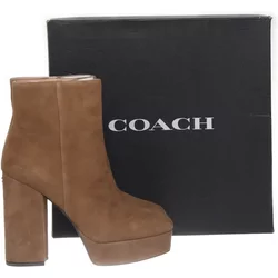 Coach - Stiefeletten - Damen - Größe: 40.5 - Beige