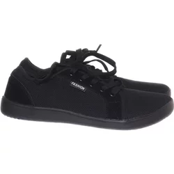 Fashion - Canvas Sneaker - Damen - Größe: 39 - Schwarz