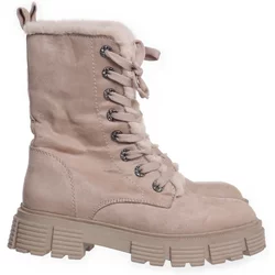 Catwalk - Schnürstiefel - Damen - Größe: 36 - Beige