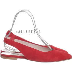 Ballerette - Ballerinas - Damen - Größe: 39 - Rot