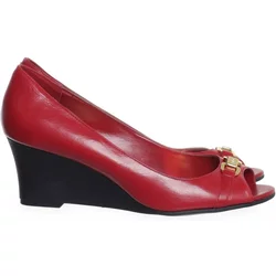 Lauren Ralph Lauren - Keilschuhe - Damen - Größe: 38.5 - Rot