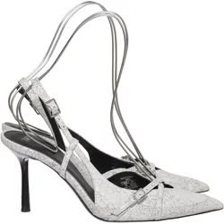 Zara - High Heels - Damen - Größe: 35 - Silber