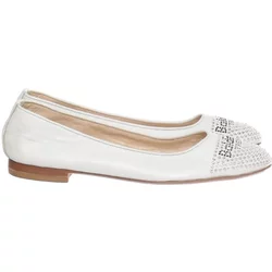 Baldinini - Ballerinas - Damen - Größe: 39 - Weiß