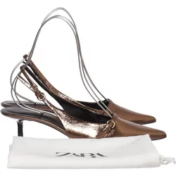 Zara - High Heels - Damen - Größe: 37 - Braun