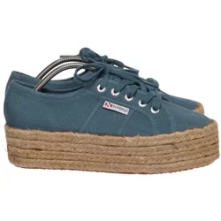 Superga - Espadrilles - Damen - Größe: 37 - Blau