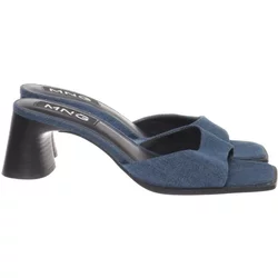 Mango - Mules - Damen - Größe: 39 - Blau