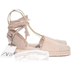 Zara - Espadrilles - Damen - Größe: 39 - Beige