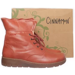 Cinnamon - Schnürstiefel - Damen - Größe: 41 - Rot