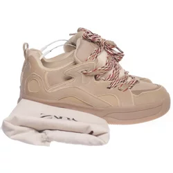 Zara - Sneaker - Größe: 42 - Beige
