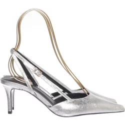 H&M - Sandaletten - Damen - Größe: 36 - Silber