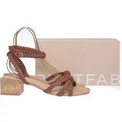 Just Fab - Sandaletten - Damen - Größe: 42.5 - Braun