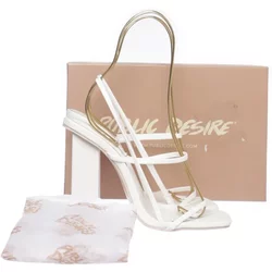 Public Desire - Sandaletten - Damen - Größe: 36.5 - Weiß