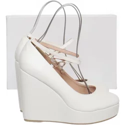 Baoyafang - Keilschuhe - Damen - Größe: 39 - Weiß