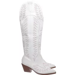 ASOS Design - Cowboyboots - Damen - Größe: 42 - Weiß