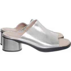 Ecco - Mules - Damen - Größe: 39 - Silber