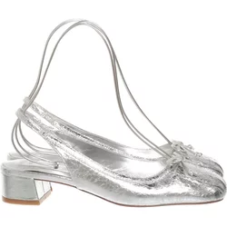 Mango - High Heels - Damen - Größe: 38 - Silber