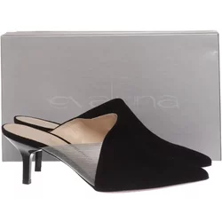 Evaluna - Mules - Damen - Größe: 40 - Schwarz