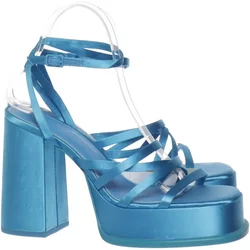 H&M - Sandaletten - Damen - Größe: 38 - Blau