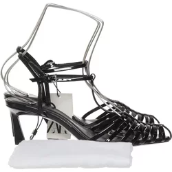 Zara - Sandaletten - Damen - Größe: 39 - Schwarz