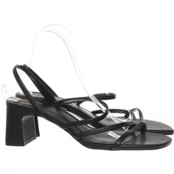 Pull & Bear - Sandaletten - Damen - Größe: 39 - Schwarz