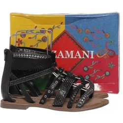 Lazamani - Sandalen - Damen - Größe: 38 - Schwarz
