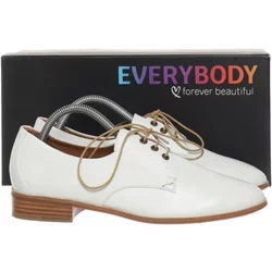 Everybody - Derby Schnürer - Damen - Größe: 41 - Weiß