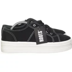 Roots - Canvas Sneaker - Damen - Größe: 40 - Schwarz