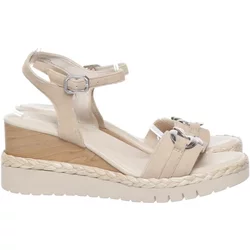 Tamaris - Keilschuhe - Damen - Größe: 41 - Beige