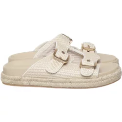 H&M - Sandalen - Damen - Größe: 39 - Beige