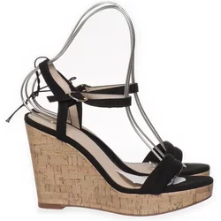 H&M - Keilschuhe - Damen - Größe: 38 - Schwarz