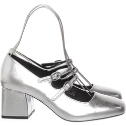 Bershka - High Heels - Damen - Größe: 37 - Silber