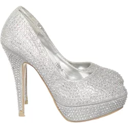 Stylo - Pumps - Damen - Größe: 39 - Silber
