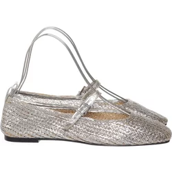 H&M - Ballerinas - Damen - Größe: 39 - Silber