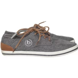 Bugatti - Canvas Sneaker - Herren - Größe: 44 - Grau