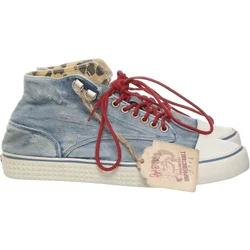 Diesel - Canvas Sneaker - Damen - Größe: 39 - Blau